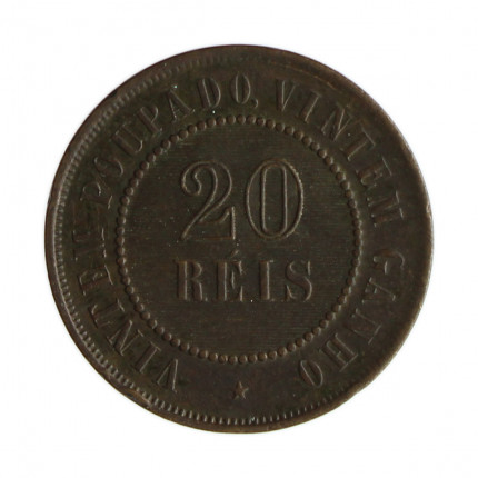 B-798 20 Réis 1889 