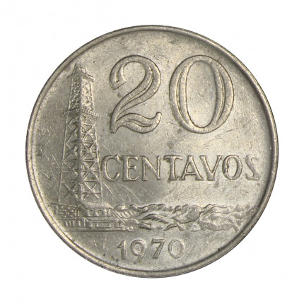 V-305 20 Centavos 1970 