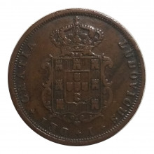 V Réis 1867 MBC+ Portugal Europa