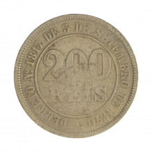 V-023 200 Réis 1882 BC/MBC