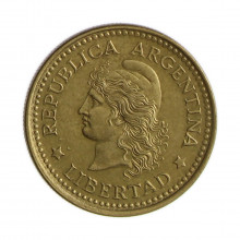 Km#67 20 Centavos 1971 MBC+ Argentina América Bronze Alumínio 18.5(mm) 3(gr)