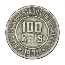 V-085 100 Réis 1931 MBC