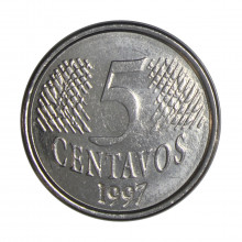 5 Centavos 1997 SOB *