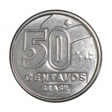 V-410 50 Centavos 1989 SOB/FC Rendeira