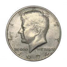 KM#202B Half Dollar 1974 MBC Estados Unidos América Kennedy Half Dollar