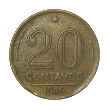 V-188 20 Centavos 1946 MBC