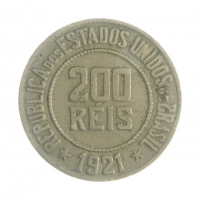 V-093 200 Réis 1921 MBC