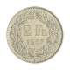 Km#21a.3 2 Franc 1987 B MBC+ Suíça Europa Cupro-Níquel 27.4(mm) 8.8(gr)
