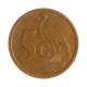 Km#325 5 Cents 2004 MBC África do Sul África Aço com revestimento de cobre 21(mm) 4.5(gr)