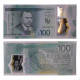 P#56 100 Dollars 2022 FE Jamaica América 60 anos de independência Polímero