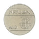 Km#3 25 Cents 2010 MBC+ Aruba América Aço com revestimento de Níquel 20(mm) 3.5(gr)