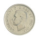 Km#34 10 Cents 1943 MBC Canadá América Prata  0.800 18.034(mm) 2.33(gr)