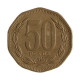 Km#219.2 50 Pesos  1995 SO MBC+ Chile  América  Cobre-alumínio-níquel 25(mm) 7(gr)
