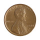 Km#201 1 Cent 1980 D MBC Estados Unidos  América  Lincoln Memorial  Bronze 19(mm) 3.11(gr)