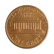 Km#201b 1 Cent 1990 MBC+ Estados Unidos  América  Lincoln Memorial  Zinco com revestimento de cobre  19.05(mm) 2.5(gr)