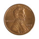 Km#201b 1 Cent 1993 D MBC+ Estados Unidos  América  Lincoln Memorial  Zinco com revestimento de cobre  19.05(mm) 2.5(gr)