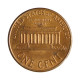 Km#201b 1 Cent 2000 MBC+ Estados Unidos  América  Lincoln Memorial  Zinco com revestimento de cobre  19.05(mm) 2.5(gr)