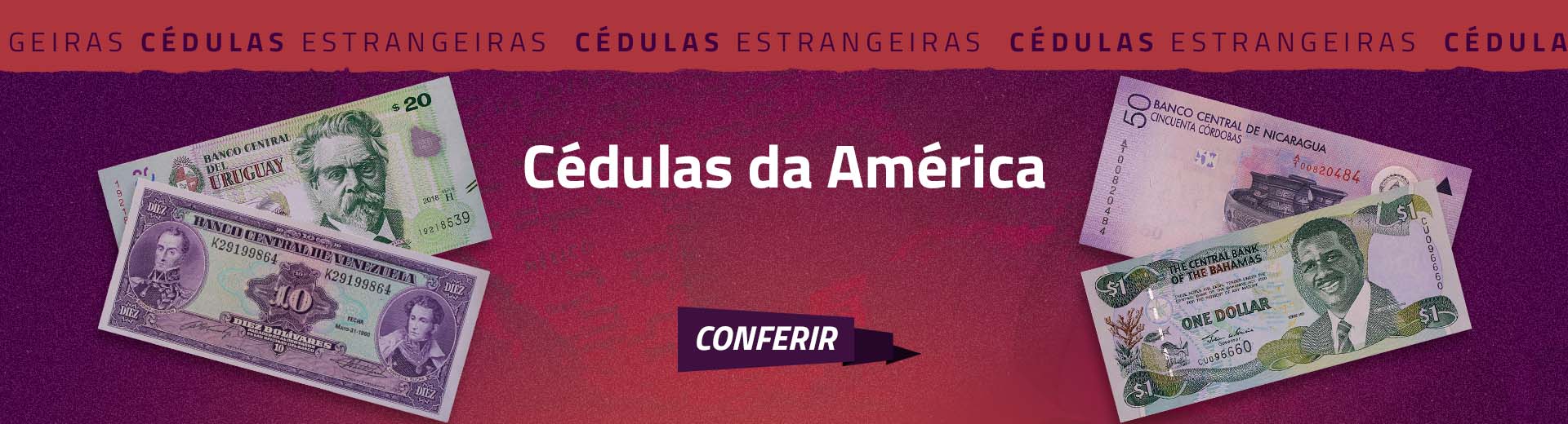 Reposição de Cédulas da América