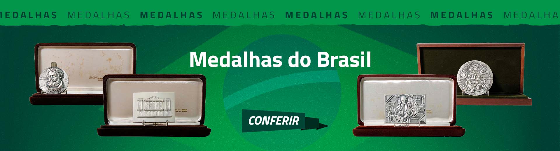 Novos Cadastros de Medalhas do Brasil