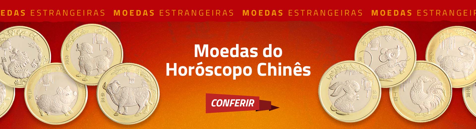 Moedas do Horóscopo Chinês